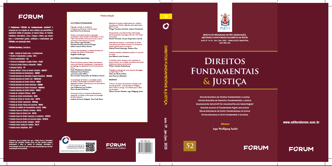 					Visualizar v. 23 n. 52 (2025): Volume 23, número 52 (regular), jan - jun. de 2025
				